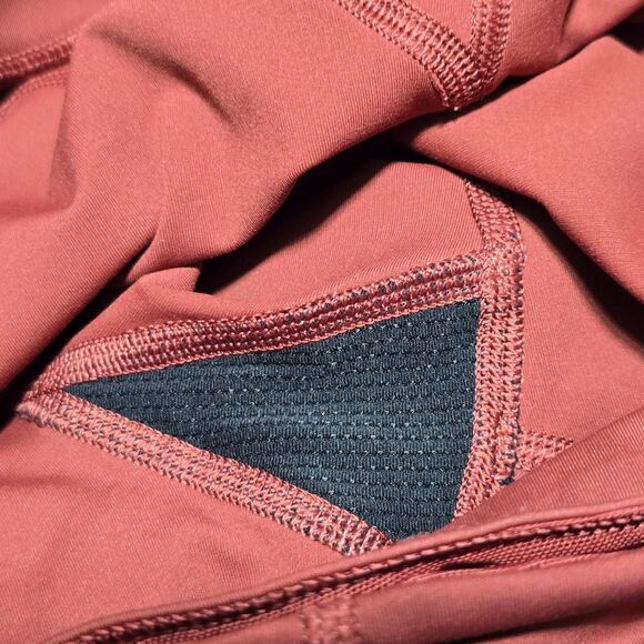 Athleta Lightning Bike Short 5" Supersonic Run |  Russet Brown - Picture 7 of 7